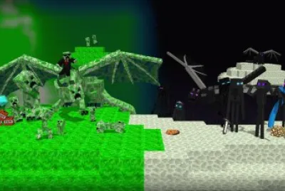 פאזל של minecraft