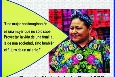 CITA DE RIGOBERTA MENCHÃš. jigsaw puzzle