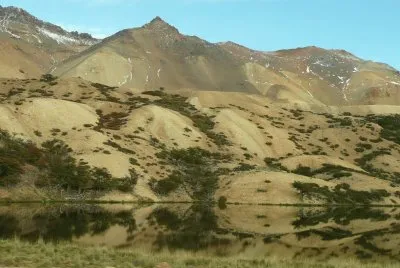 En la ruta 41 de la Patagonia argentina