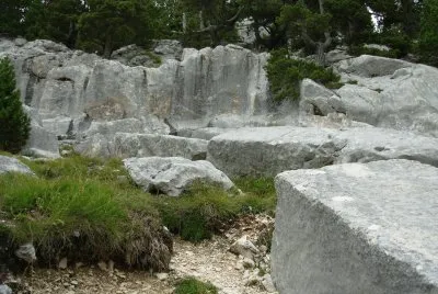 Antique carriÃ¨re romaine (Vercors-Fr)