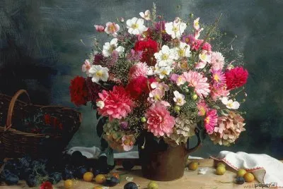 flores y frutas jigsaw puzzle