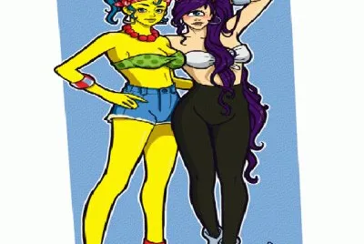 Marge   Leela