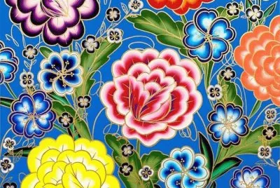 Colored Flowers
