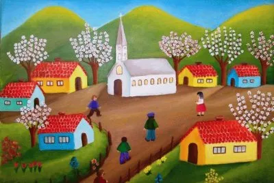 Small Village by Doina Marita Hlinka
