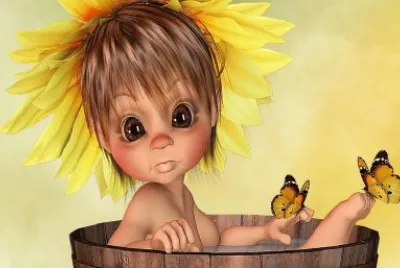 niÃ±o girasol