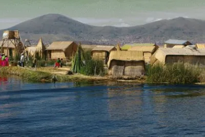 Lago Titicaca. PerÃº y Bolivia