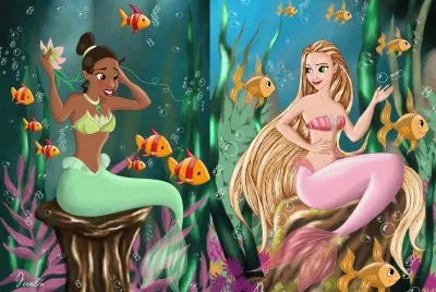 Tiana Rapunzel