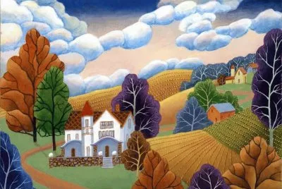 Countryside House by Ellen Eilers