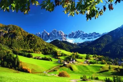 Valle de Funes. Italia