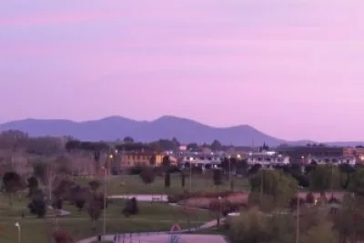 monti dell 'Uccellina dal Parco Ombrone