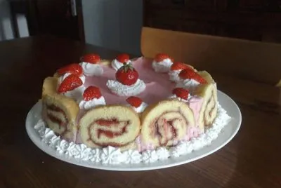 Bavarese alle fragole