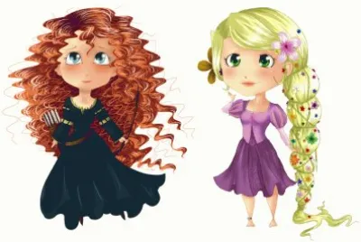 Merida Rapunzel