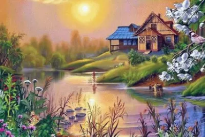 Pintura jigsaw puzzle