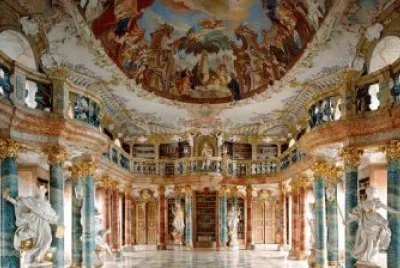 Biblioteca-de-la-AbadÃ­a-de-Wiblingen jigsaw puzzle