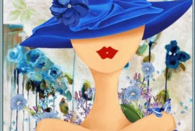Lady in Blue