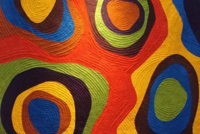 Quilt by Nancy Crow jigsaw puzzle