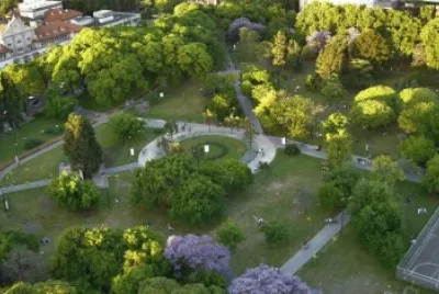 Plaza Irlanda. Ciudad de Buenos Aires. Argentina jigsaw puzzle