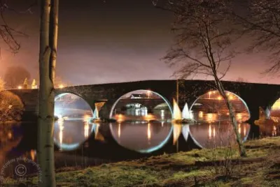 Stirling Bridge night