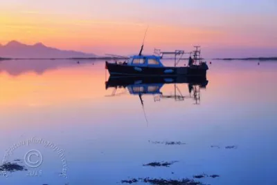 Scottish sunset - Arisaig jigsaw puzzle