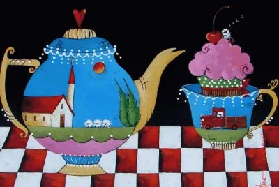 Coffee pot and Cup