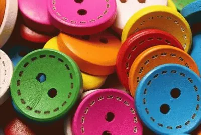 Round Wood Buttons