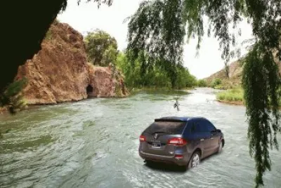 RÃ­o Atuel. Mendoza. Argentina