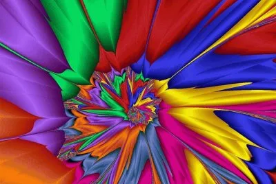 Bright Coloured Fractal