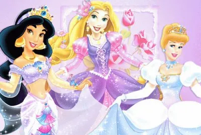 Jasmine Rapunzel Cinderella