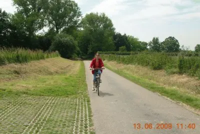 Bicycle in Baie de Somme (France) jigsaw puzzle