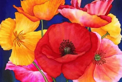 Poppies Print jigsaw puzzle