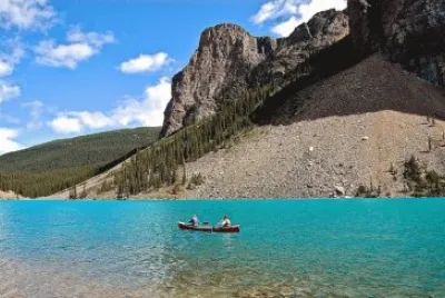 Lago Moraine. Alberta. CanadÃ¡
