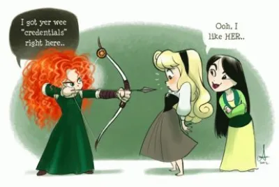 Merida Aurora Mulan