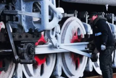 China trainyard