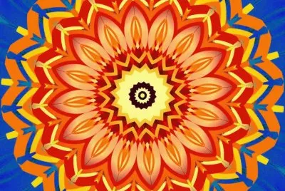 Mandala jigsaw puzzle