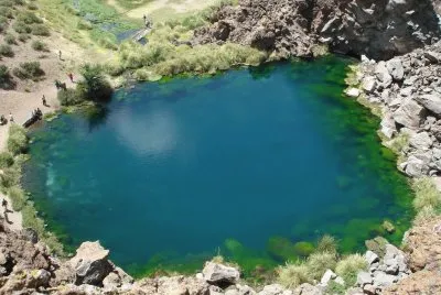 Laguna de la NiÃ±a Encantada. Mendoza. Argentina