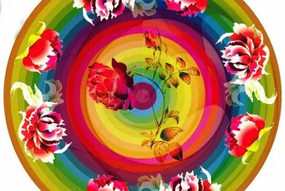Dish with Peonies jigsaw puzzle
