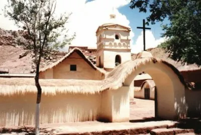 Iglesia en Susques. Jujuy. Argentina