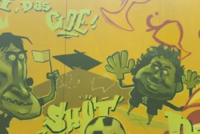 Wall paint, St.Petersburg