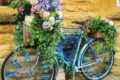 macetero de bicicleta