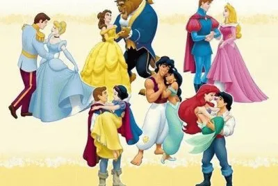 PRINCIPES Y PRINCESAS jigsaw puzzle
