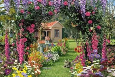 bellos jardin floral