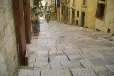 StraÃŸe in Valletta - Malta