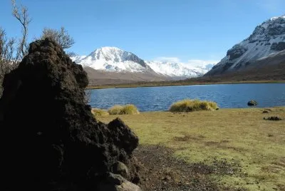 Laguna El Sosneado Mendoza. Argentina