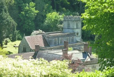 פאזל של Stourhead church
