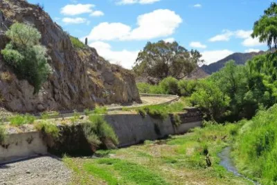 La RN 40 en la provincia de Salta. Argentina