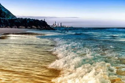 Playa Tallebudgera. Australia