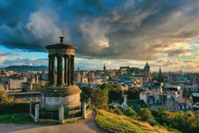 פאזל של Edimburgo. Escocia