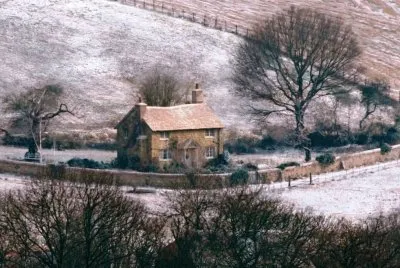 פאזל של cottage in winter