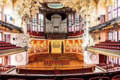 Palacio de la MÃºsica Catalana. Barcelona