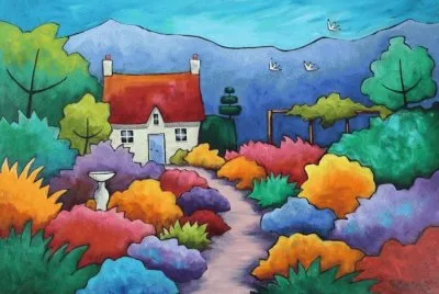 Escena jigsaw puzzle